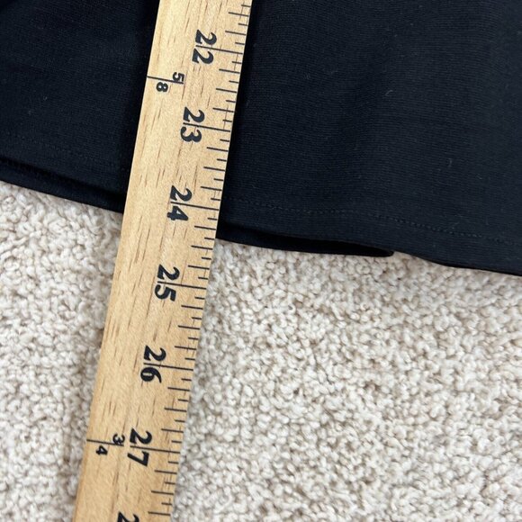 Design History Womans Blouse XXL Black Top Sleeveless Studded Embelished Stretch - Picture 13 of 16